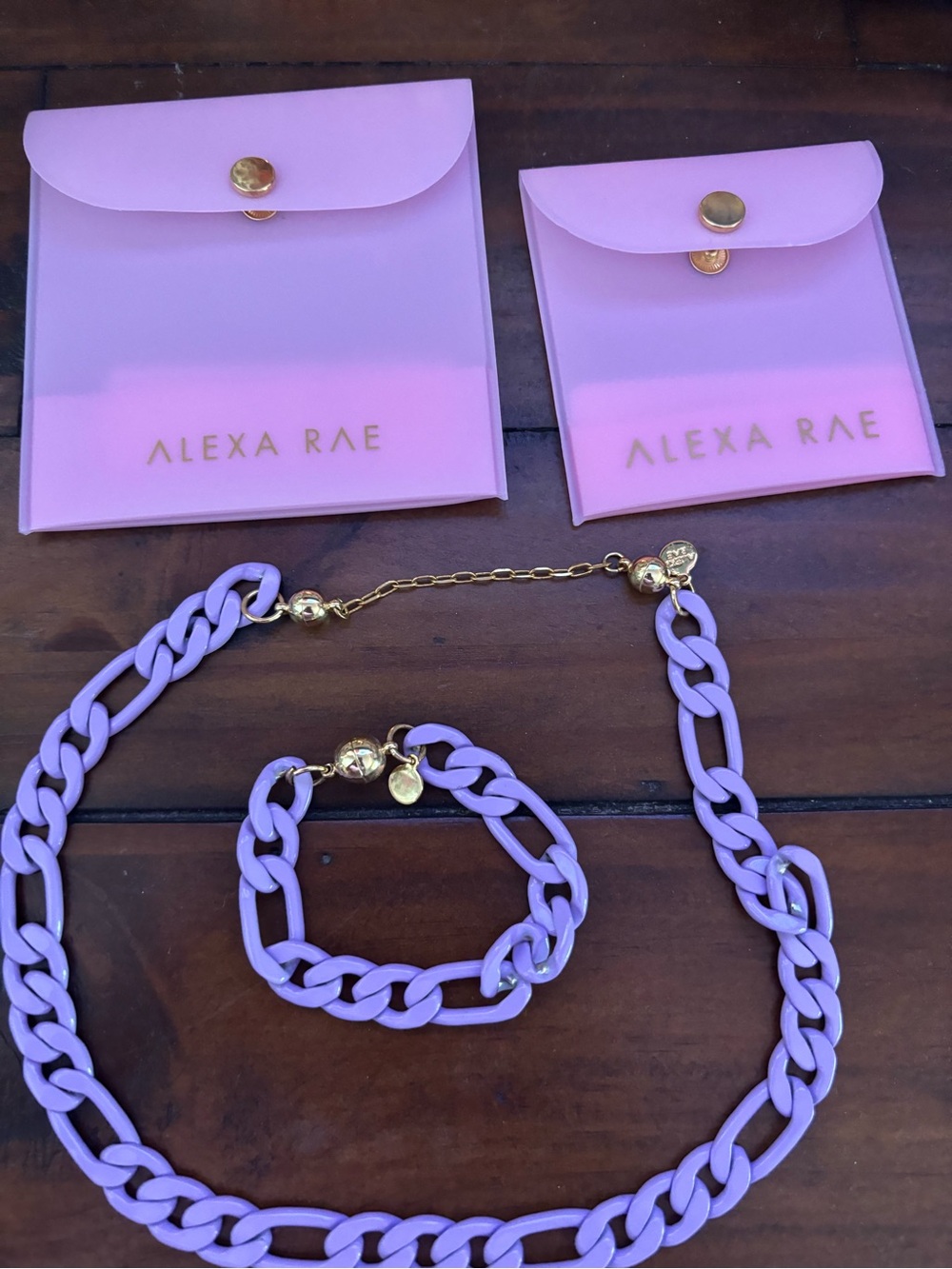 By Alexa Rae necklace and bracelet set